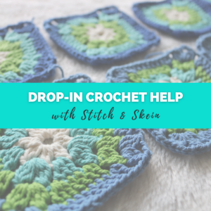 Drop-in crochet help