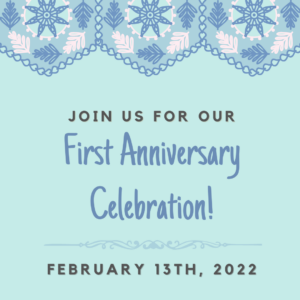 First Anniversary Celebration & Make-a-long kick off!